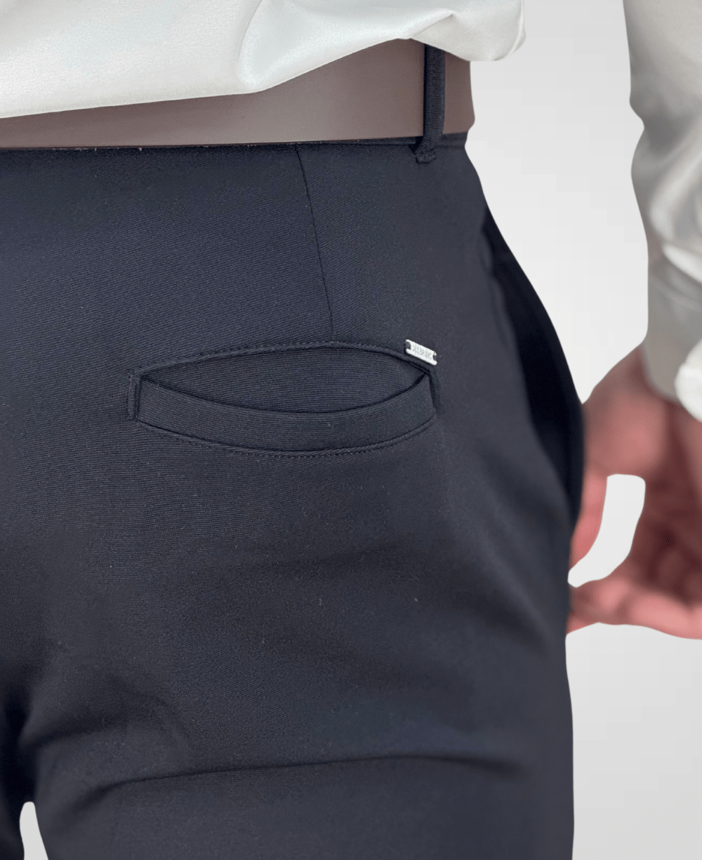 Calça Alfaiataria Preto Masculina Slim - DLZ