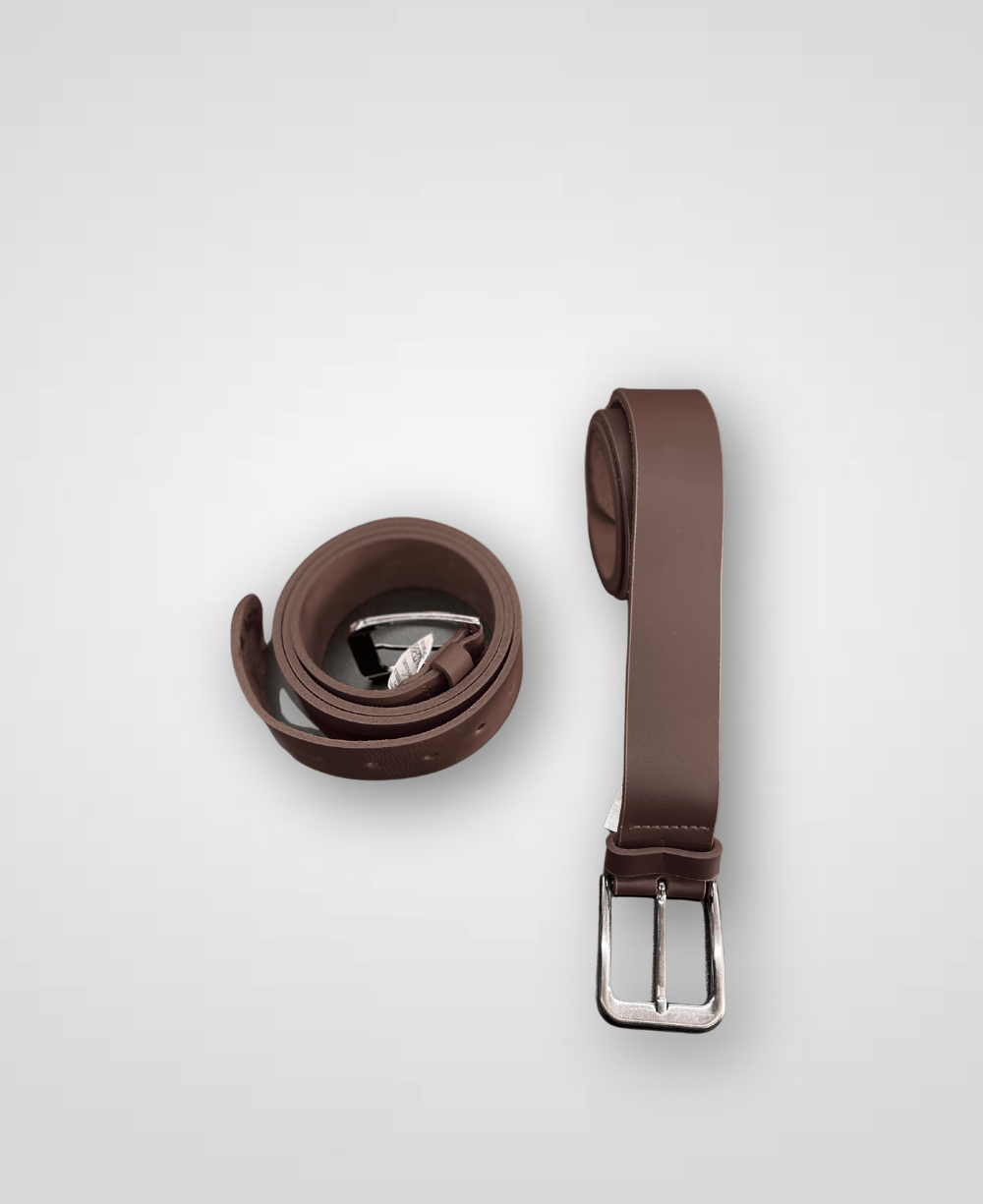 Cinto Marrom Masculino De Couro - Paladho´s Jeans Wear