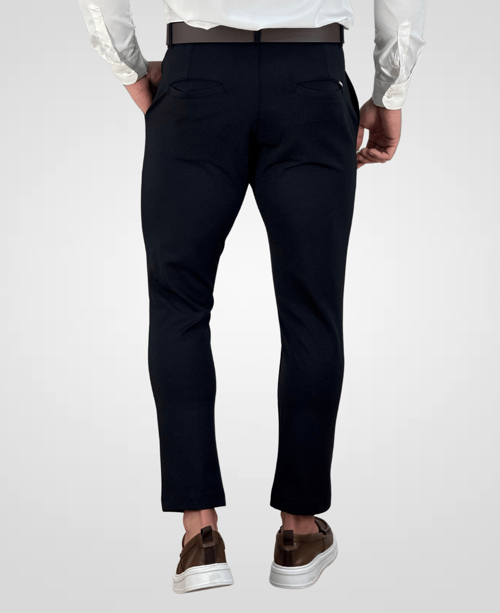 Calça Alfaiataria Preto Masculina Slim - DLZ