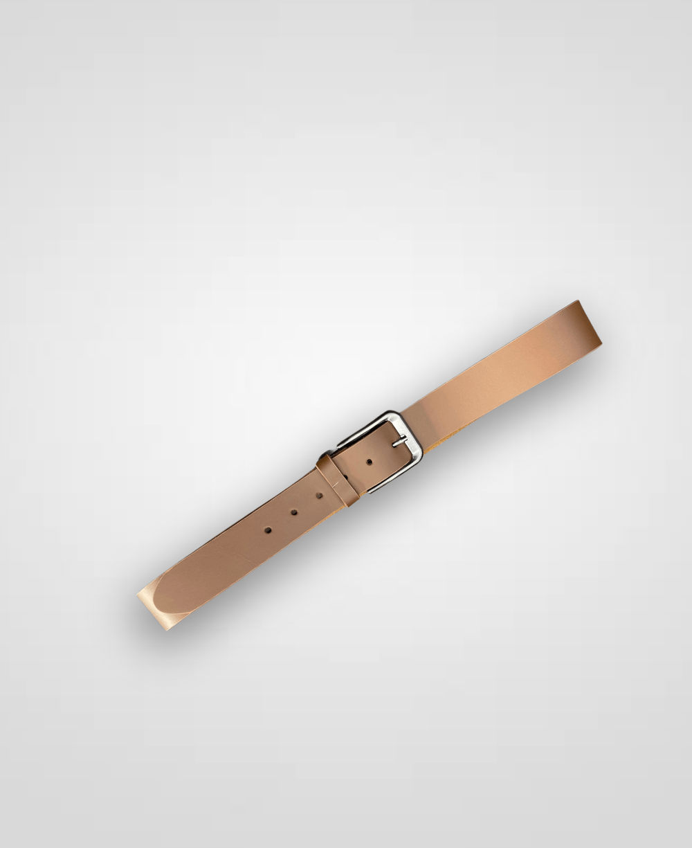 Cinto Caramelo Masculino De Couro - Paladho´s Jeans Wear