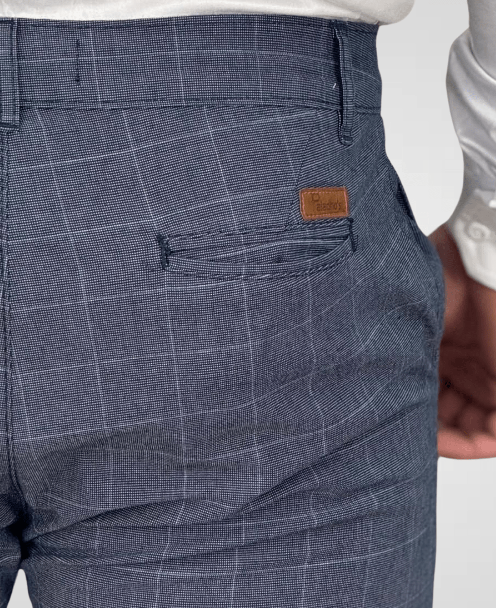 Calça Alfaiataria Xadrez Masculina Super Skinny - Paladho´s