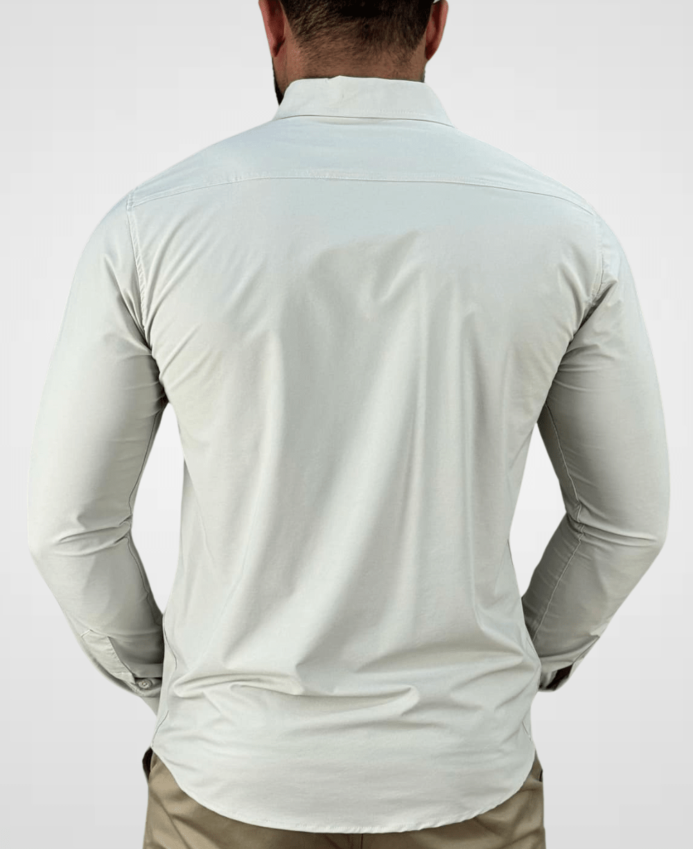 Camisa Social Gelo Tecnológica Impermeável - Paladho's Jeans Wear