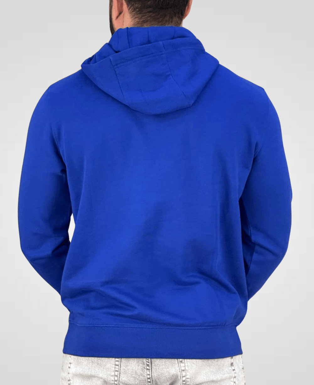 Moletom Azul Bic Masculino Clássico Felpado - Tommy Hilfiger