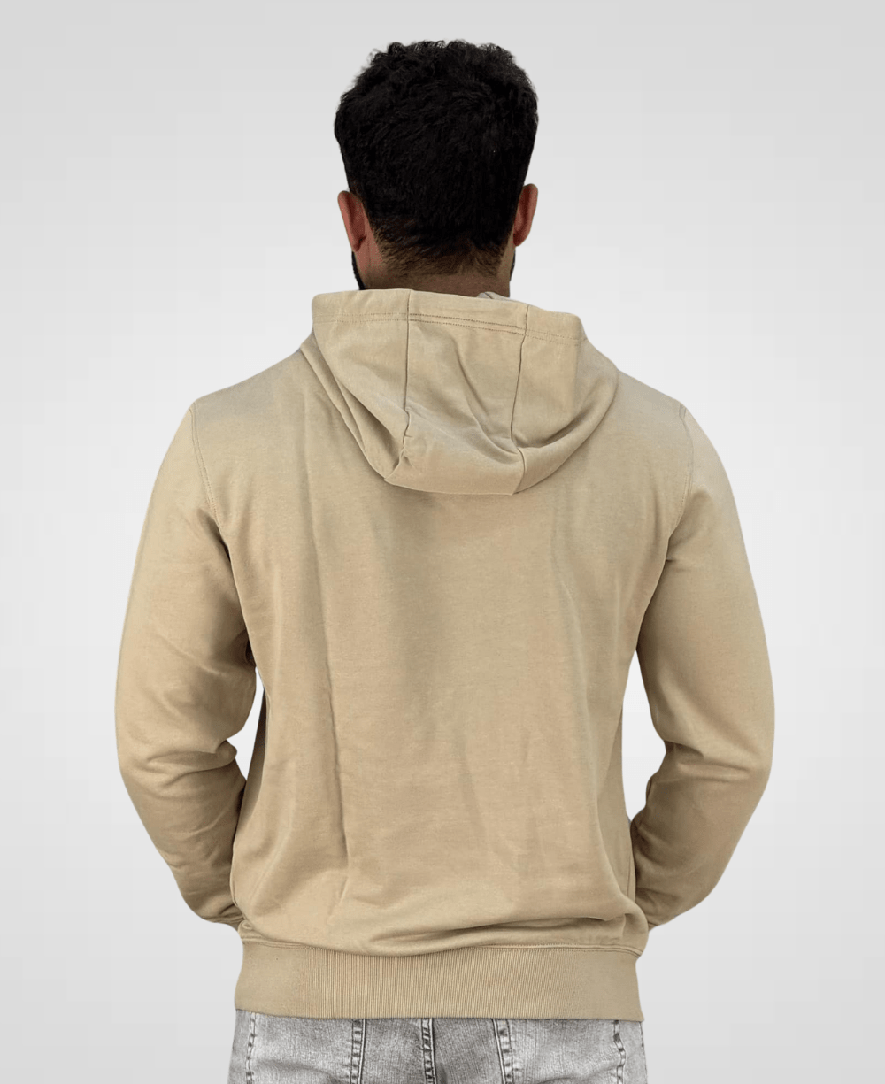 Moletom Bege Masculino Clássico Felpado - Tommy Hilfiger