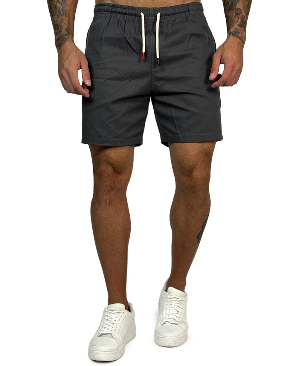 Shorts Cinza Escuro Possible Masculino - Tommy Hilfiger