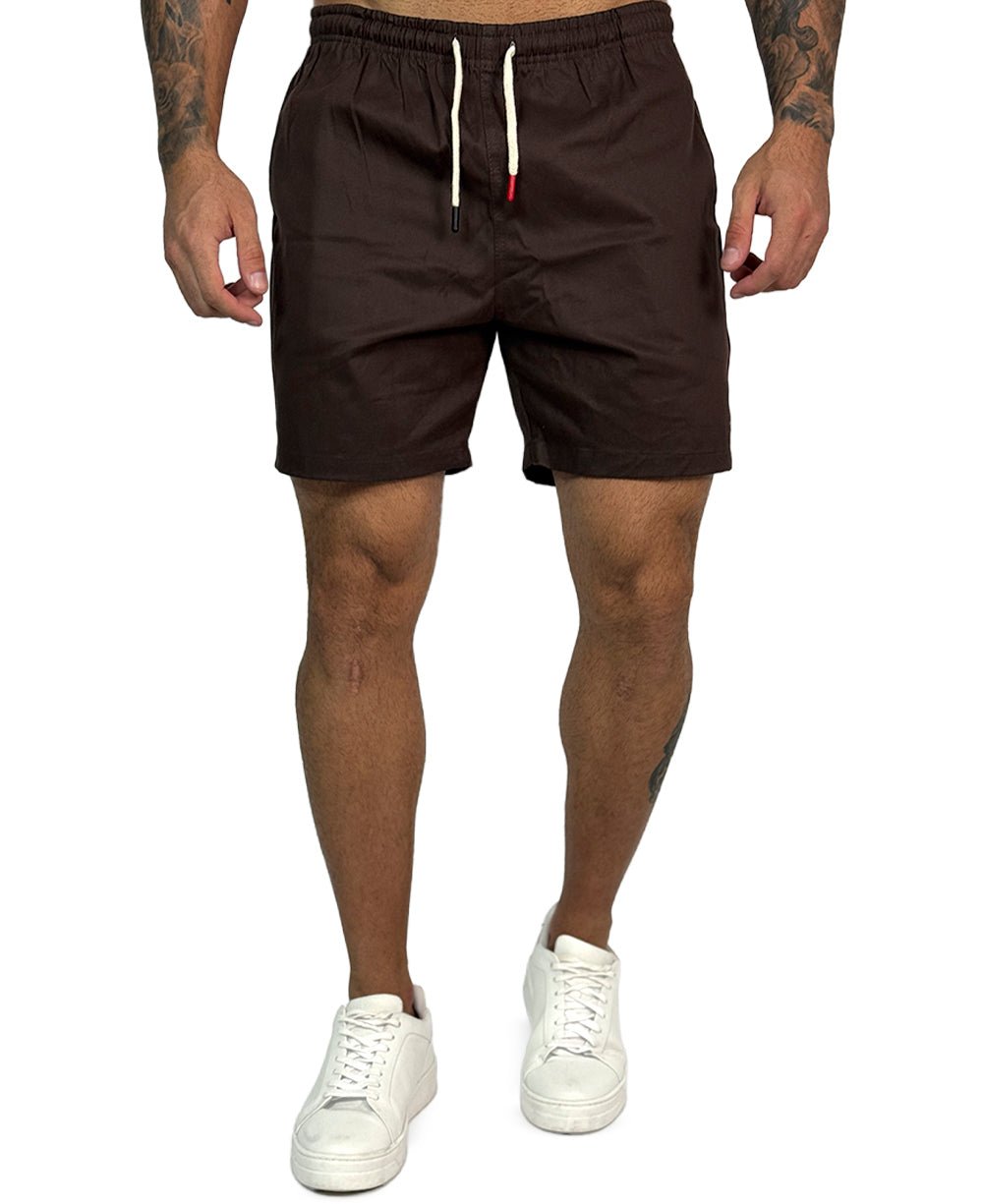 Shorts Marrom Possible Masculino - Tommy Hilfiger