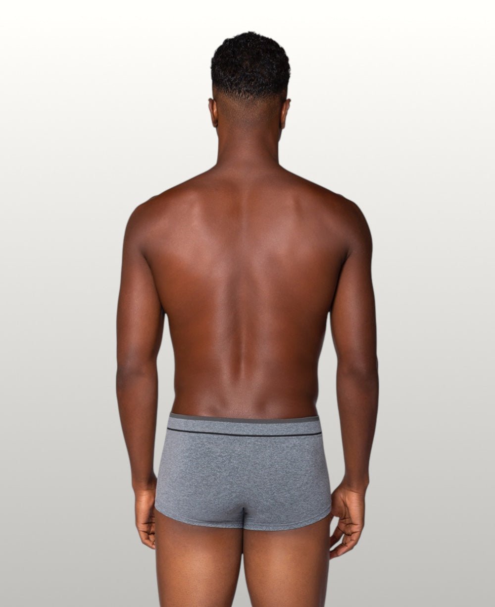 Kit 2 Cuecas Boxer Fio Texturizado Masculina Microfibra Sem Costura - Lupo