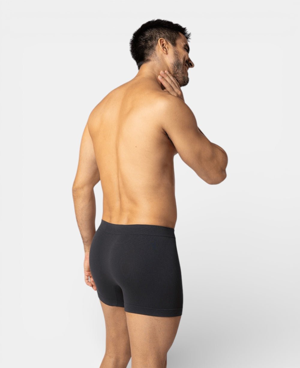 Kit 2 Cuecas Preto e Branco Masculina Boxer Microfibra - Lupo