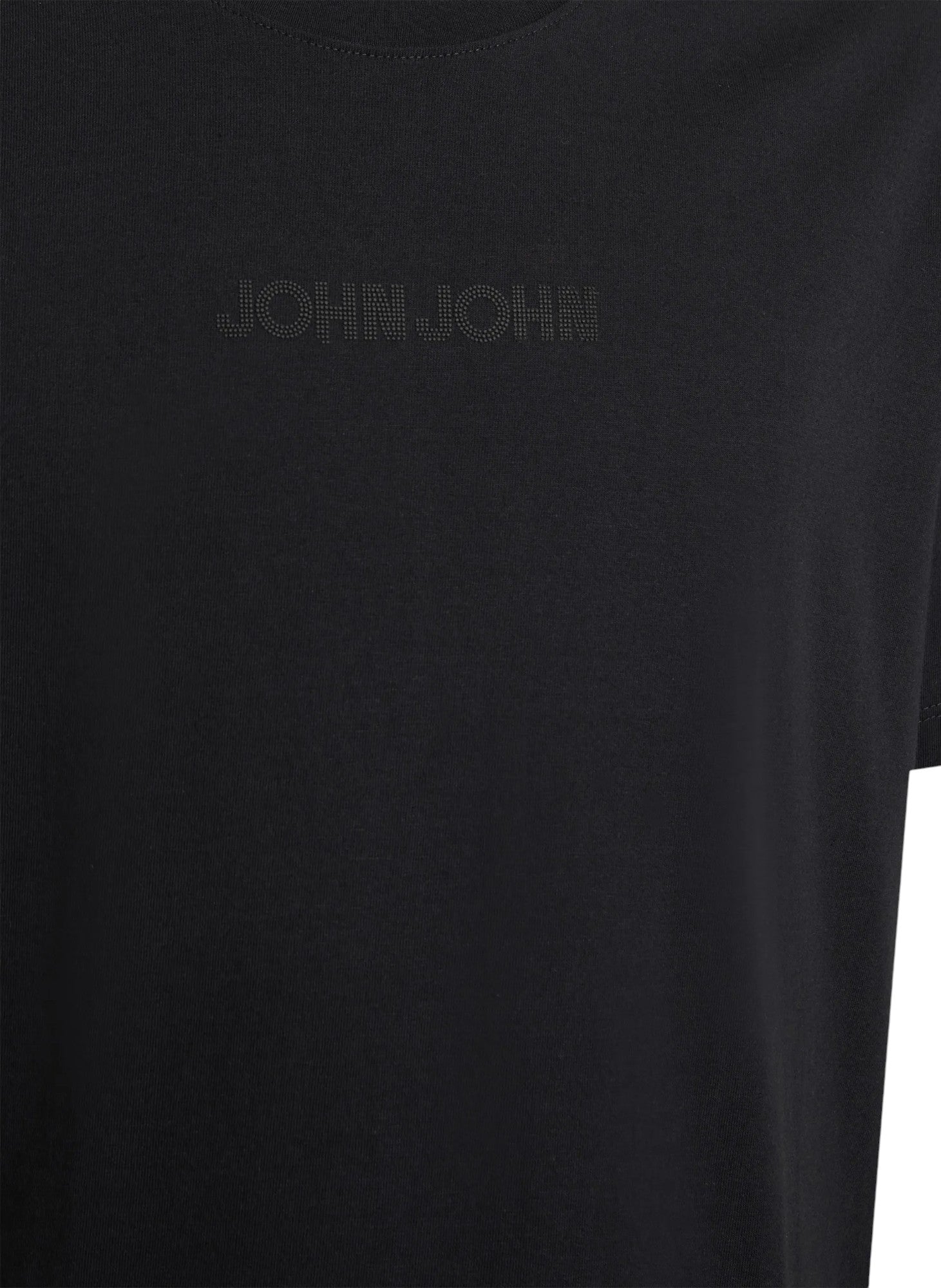 Camiseta Relaxed Fit John Minimal Black - John John