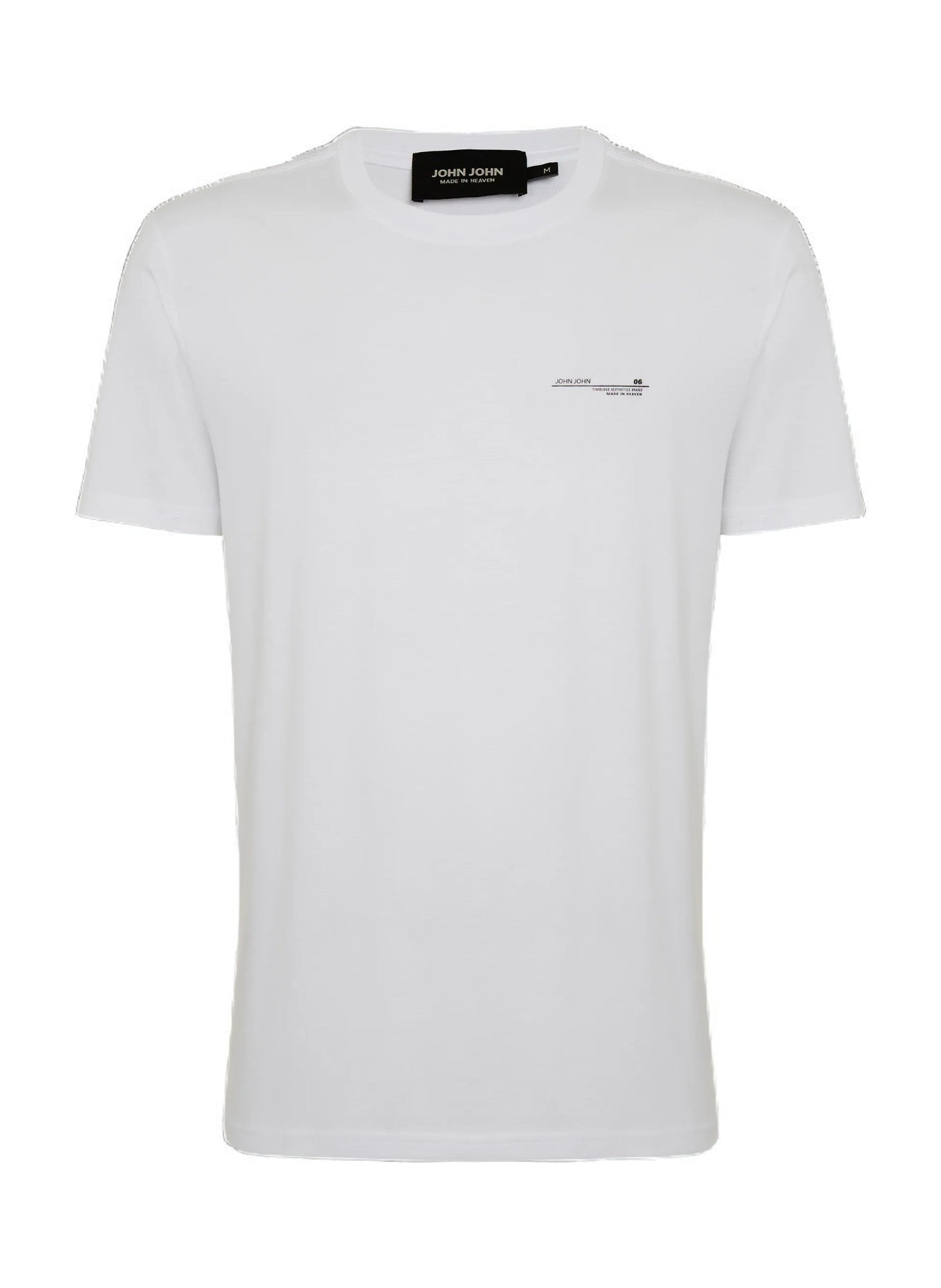 Camiseta Regular Fit Timeless Brand White - John John