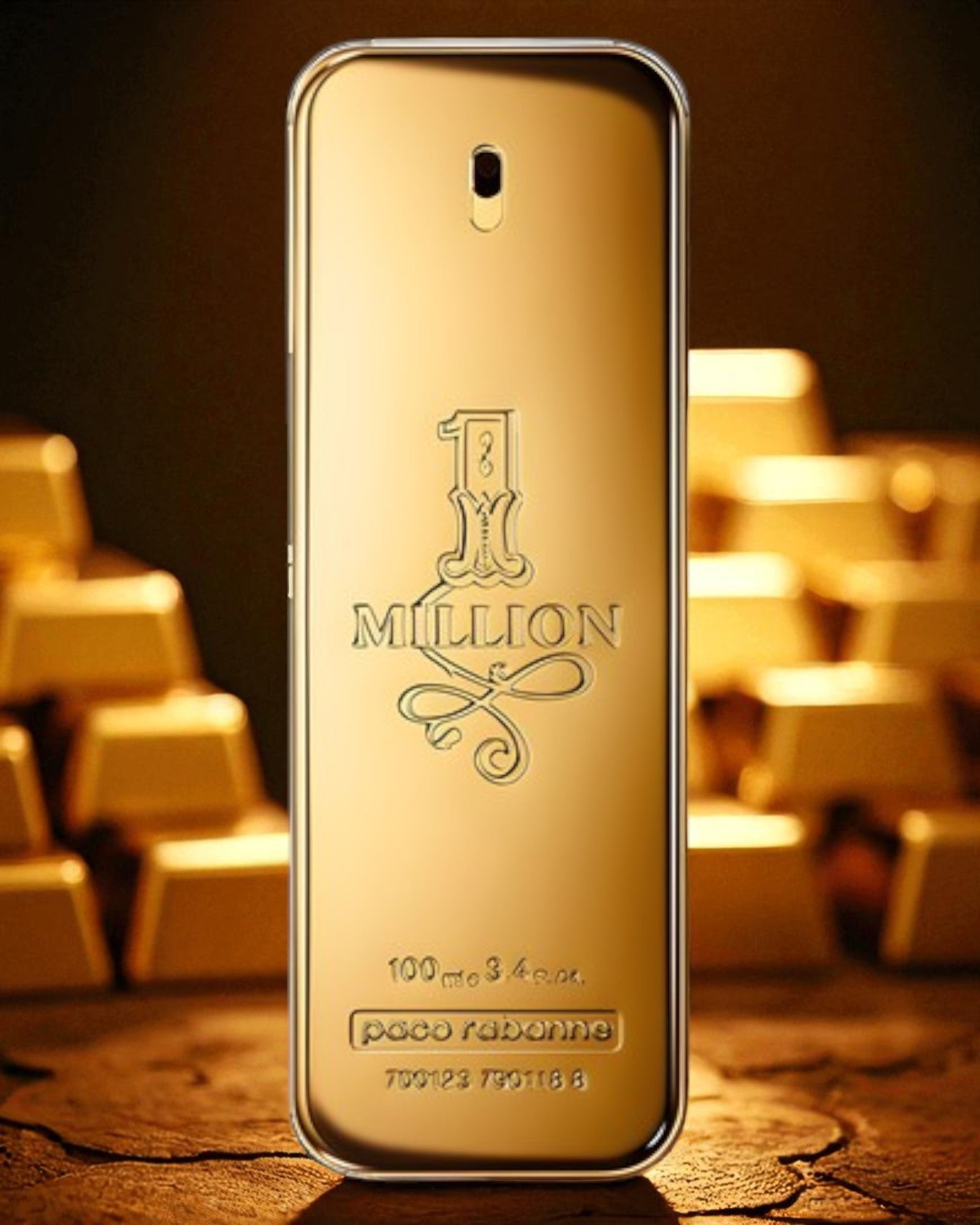 Perfume 1 Million Paco Rabanne Masculino Eau de Toilette 100ml