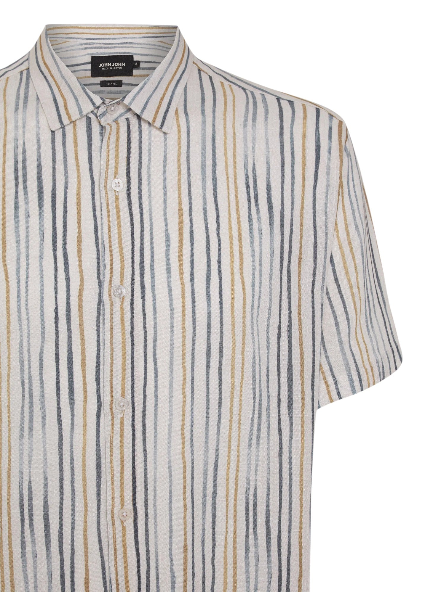 Camisa Relaxed Fit Spring Stripes - John John