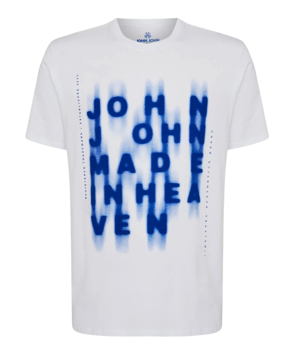 Camiseta Regular Fit Branco Starlight - John John