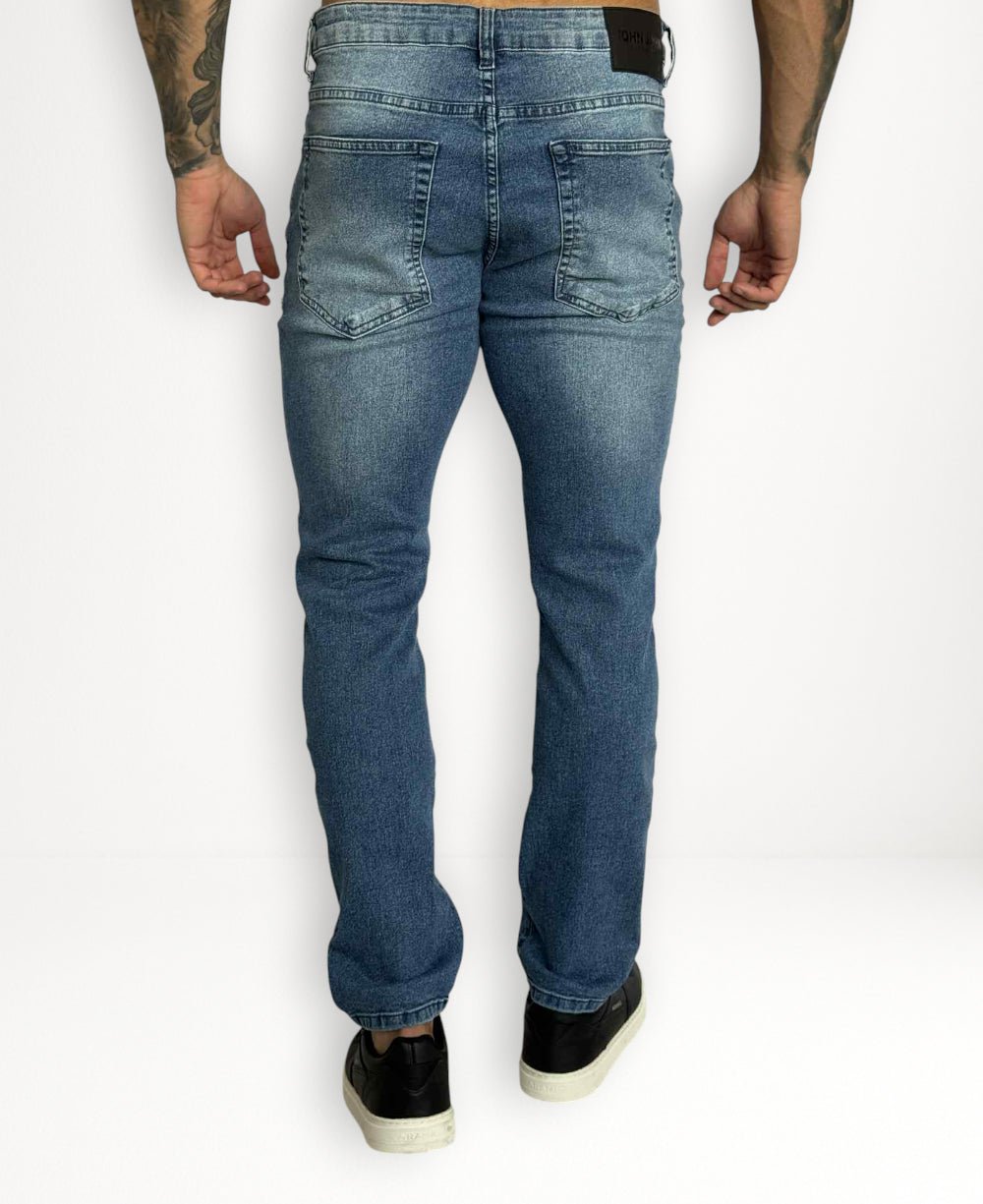 Calça Jeans Skinny Azul Mescla - John John