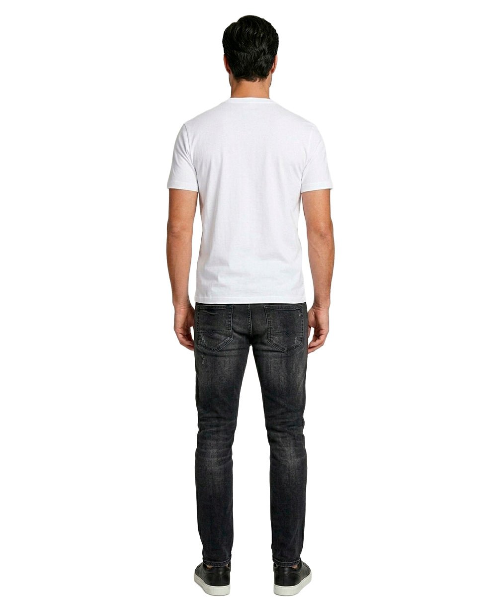Camiseta Branca Masculina Basica Algodão - Aramis