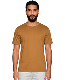 Camiseta Caqui Masculina Algodão Pima - Aramis