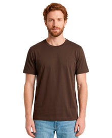 Camiseta Café Masculina Algodão Pima - Aramis