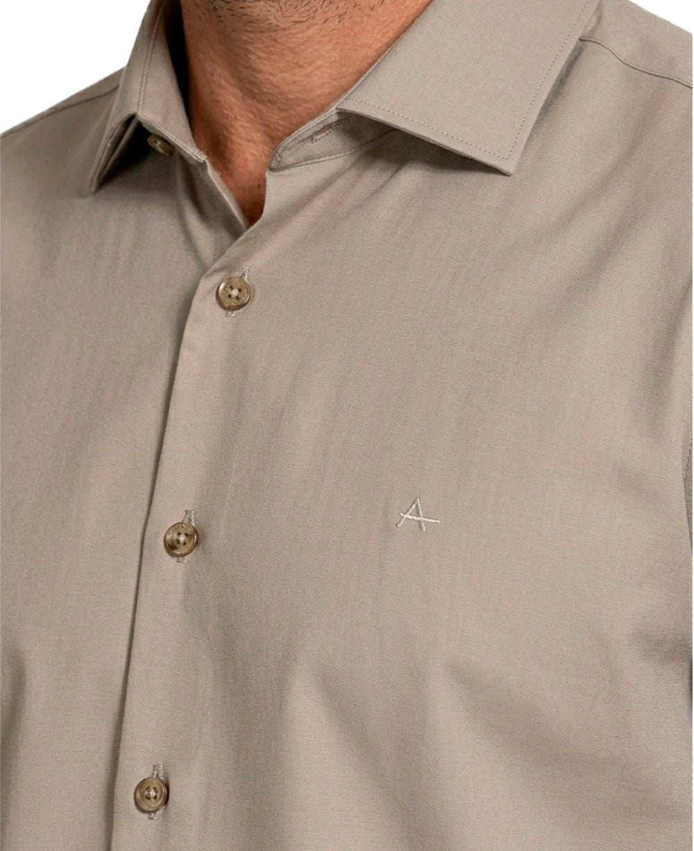 Camisa Social Masculina Fendi Manga Longa Bambu Stretch – Aramis
