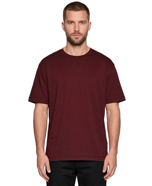 Camiseta Bordo Masculina Algodão Pima - Aramis
