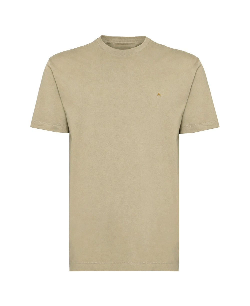 Camiseta Caqui Masculino Básica - Aramis