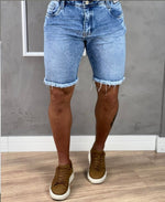 Bermuda Jeans Claro Masculina Lisa - Degrant Jeans