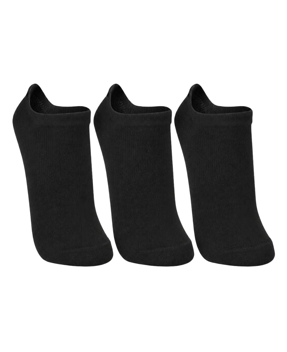 Kit 3 Pares Meia Preta Sport Cano Curto - Lupo