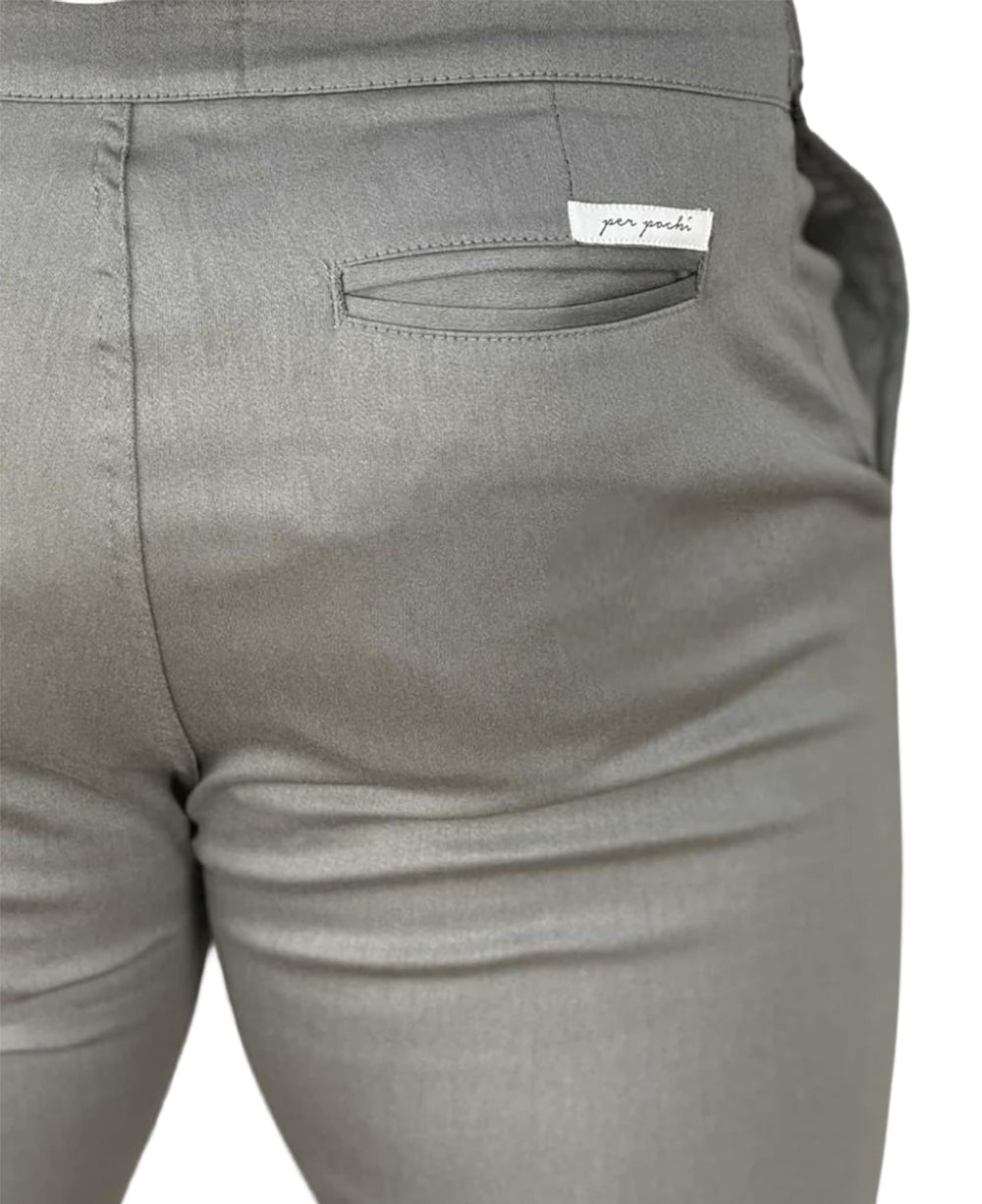 Calça Alfaiataria Chumbo Masculina Regulagem - Per Pochi