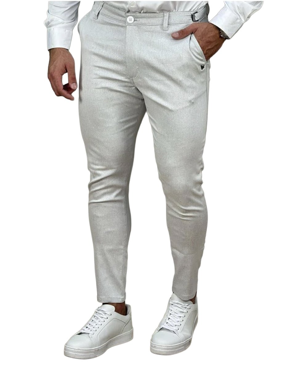 Calça Alfaiataria Gelo Masculina Com Regulagem - Per Pochi