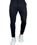 Calça Alfaiataria Sarja Preta Masculina Skinny - Codi Jeans
