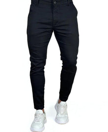 Calça Alfaiataria Sarja Preta Masculina Skinny - Codi Jeans