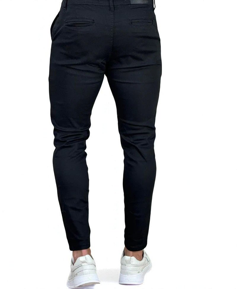 Calça Alfaiataria Sarja Preta Masculina Skinny - Codi Jeans