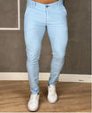 Calça Alfaiataria Azul Bebe Masculina Super Skinny  - Paladho´s Jeans