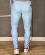 Calça Alfaiataria Azul Bebe Masculina Skinny  - Paladho´s Jeans Wear