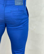 Calça Alfaiataria Azul Bic Masculina Skinny - Jay Jones