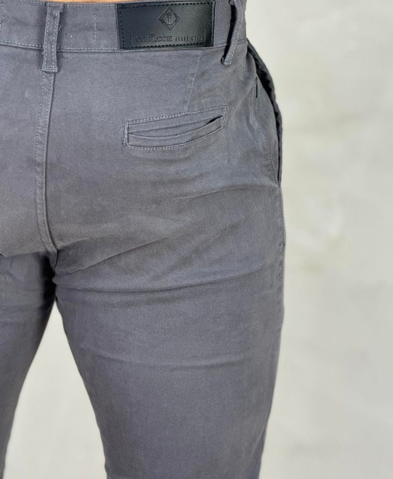 Calça Alfaiataria Cinza Masculina Skinny - Codi Jeans
