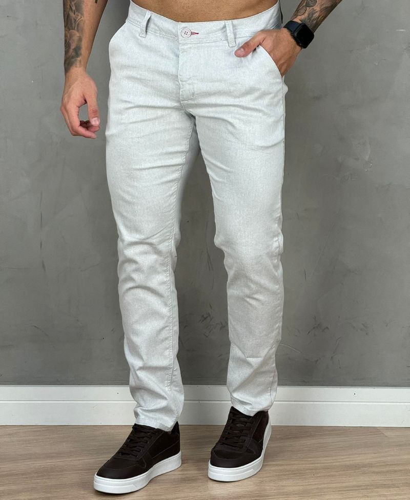 Calça Alfaiataria Gelo Masculina Slim - Paladho´s Jeans Wear