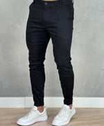 Calça Alfaiataria Preta Masculina Skinny - Codi Jeans