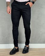 Calça Alfaiataria Preto Masculina Super Skinny - Paladho´s Jeans