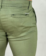 Calça Alfaiataria Verde Nativo Masculina Super Skinny - Jay Jones