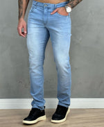 Calça Jeans Claro Masculina Paul Slim - Forum