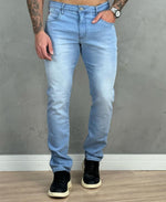 Calça Jeans Claro Masculina Paul Slim - Forum