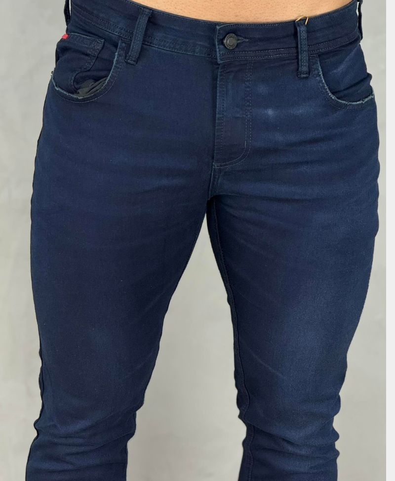 Calça Jeans Escura Masculina Igor Skinny - Forum