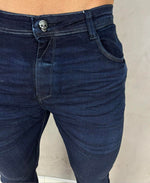 Calça Jeans Escura Masculina Skinny Lisa - Jay Jones