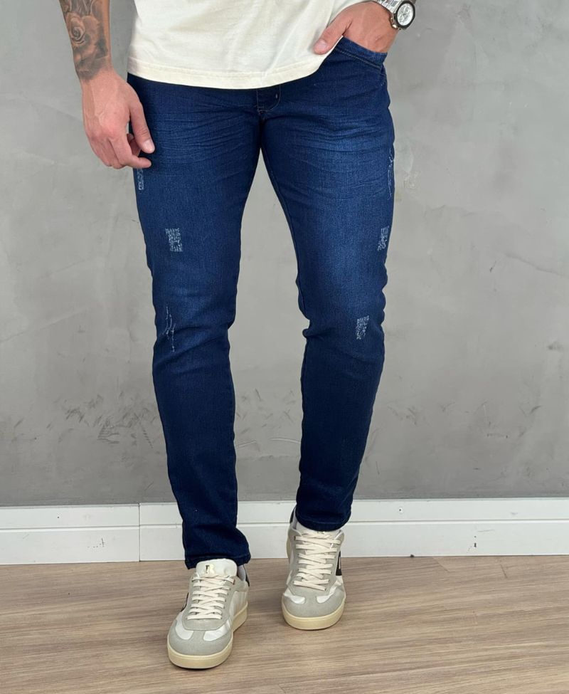 Kit 2 Calças Jeans Masculino Skinny - Rota 77