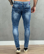 Calça Jeans Estonado Masculina Skinny Lisa - City Denim