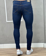 Calça Jeans Masculina Escura Lisa Skinny - Paladho´s Jeans Wear