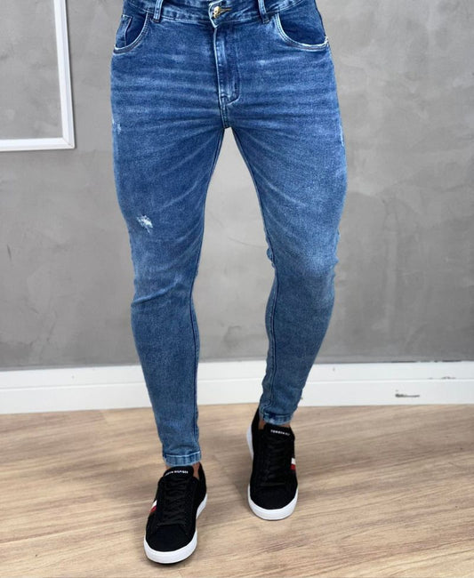 Calça Jeans Médio Masculina Skinny - Jay Jones
