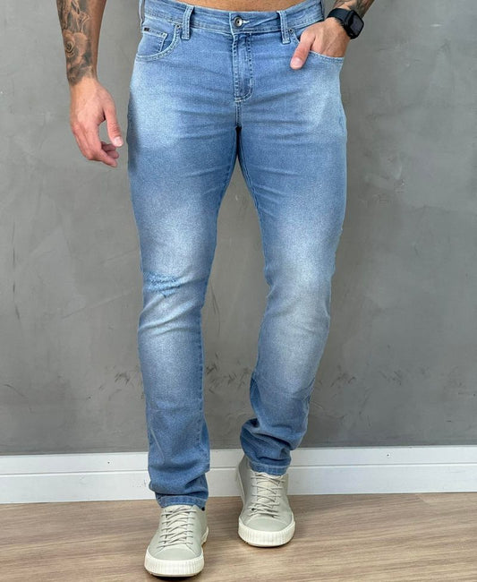 Calça Jeans Medio Masculina Igor Skinny - Forum