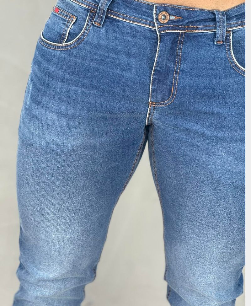 Calça Jeans Médio Masculina Igor Skinny - Forum
