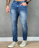 Calça Jeans Médio Masculina Slim Alexandre - Forum